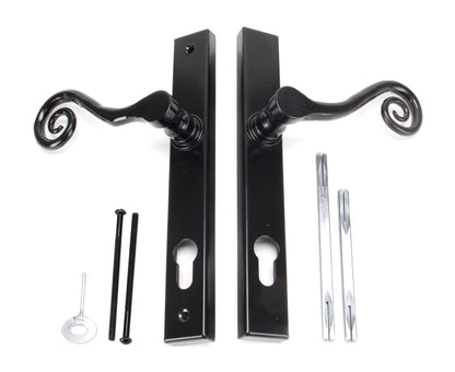 Monkeytail Slimline Lever Espag. Lock Set by From The Anvil
