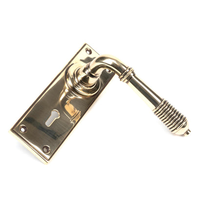 Reeded Lever Lock Set by From The Anvil