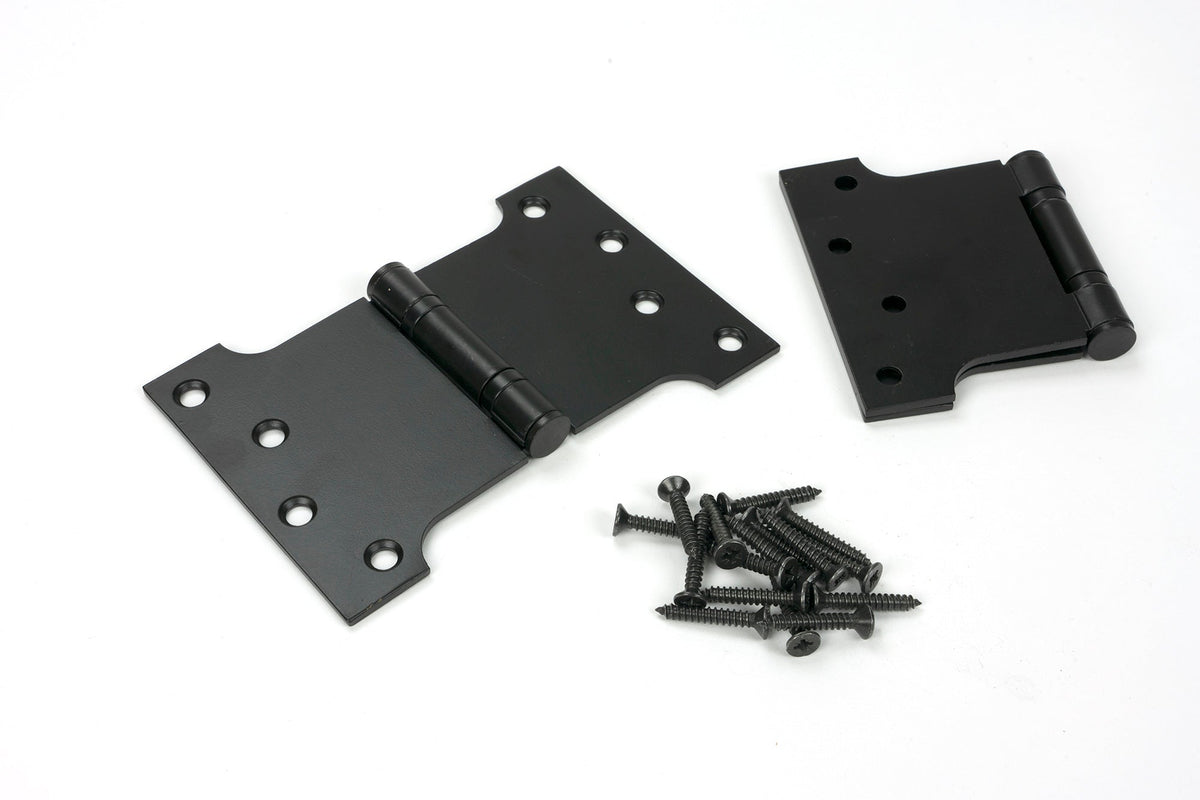 Parliament Hinges SS (pair) by From The Anvil
