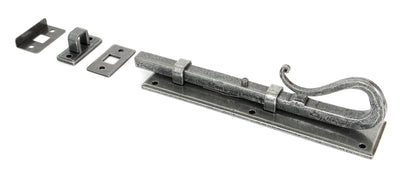 From The Anvil's Pewter Patina Shepherds Crook Universal Bolt