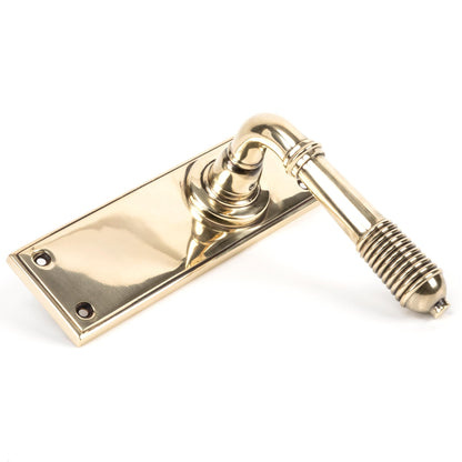 Reeded Lever Latch Set by From The Anvil