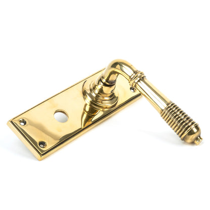 Reeded Lever Bathroom Set by From The Anvil