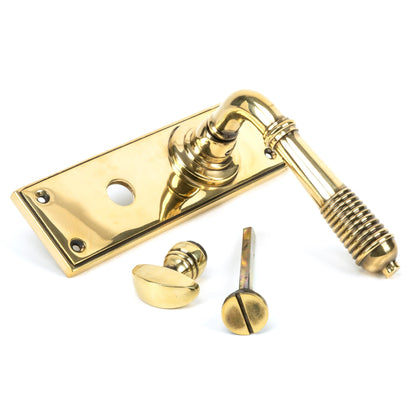 Reeded Lever Bathroom Set by From The Anvil