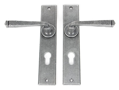 Large Avon Lever Euro Lock Set by From The Anvil