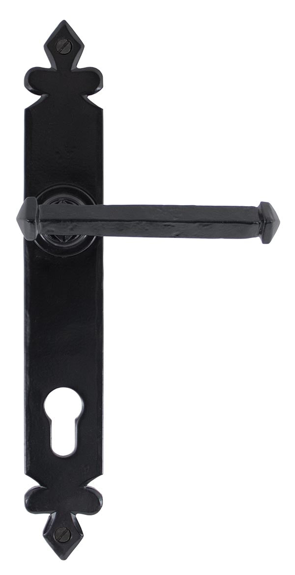From The Anvil, Tudor Lever Espag. Lock Set, Door Handles, Espagnolette