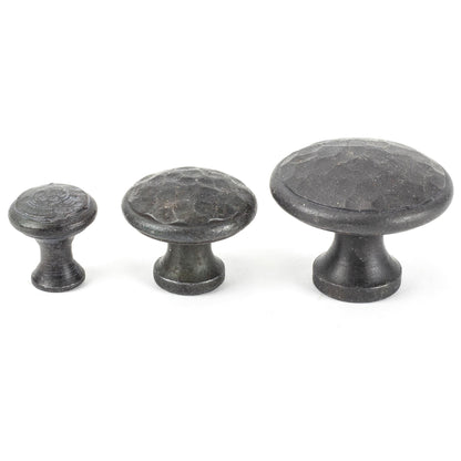 Hammered Cabinet Knob by From The Anvil
