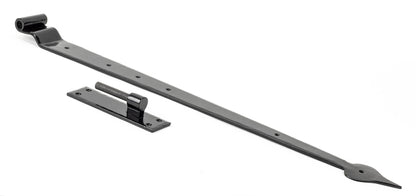 Hook & Band Hinge - Cranked (pair) by From The Anvil