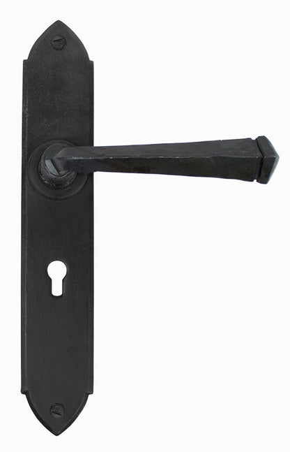 From The Anvil, Gothic Lever Lock Set, Door Handles, Lever Lock