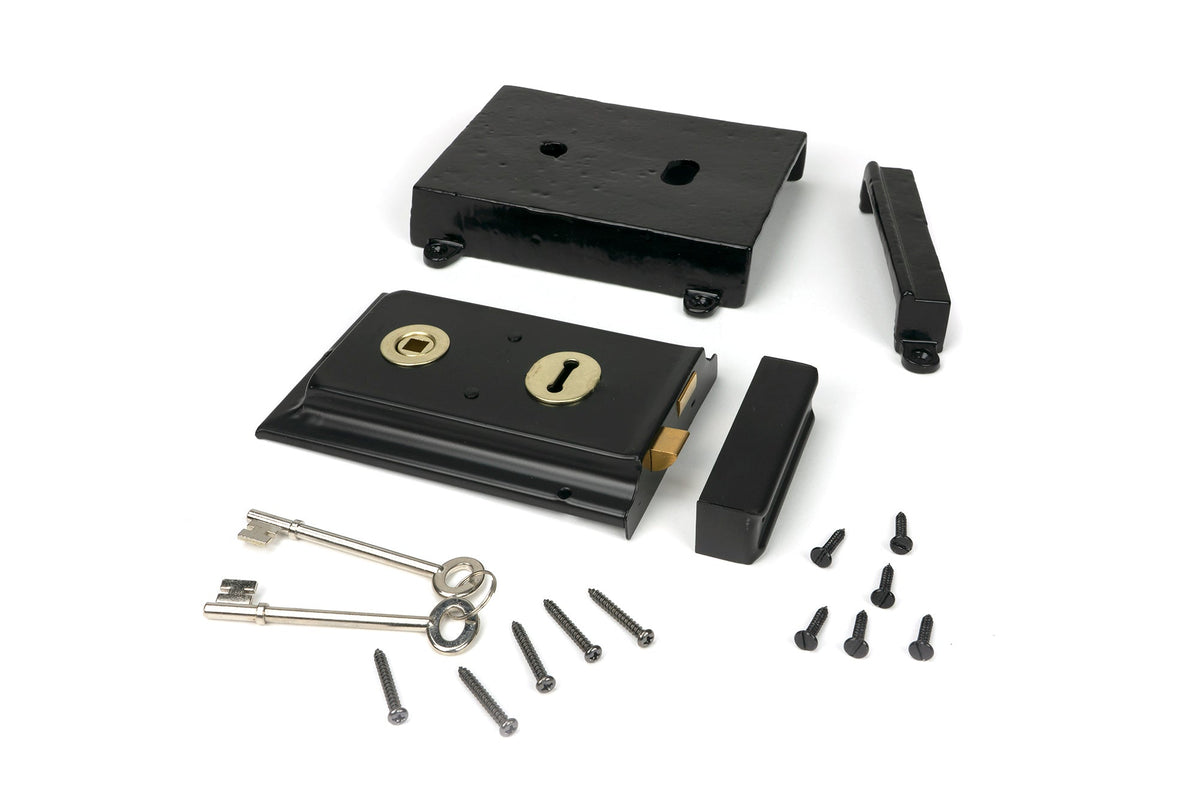Rim Lock & Cast Iron Cover by From The Anvil