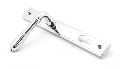 Reeded Slimline Lever Espag. Lock Set by From The Anvil