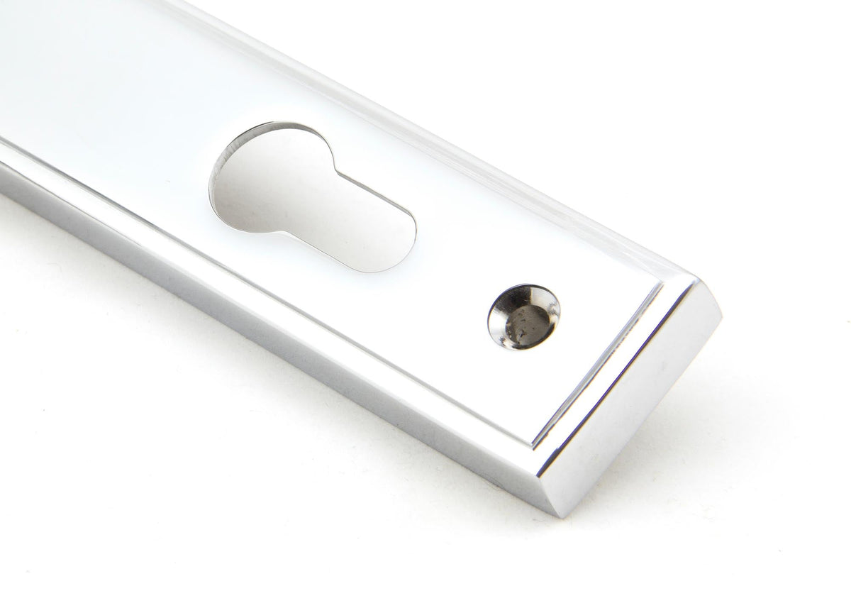 Reeded Slimline Lever Espag. Lock Set by From The Anvil