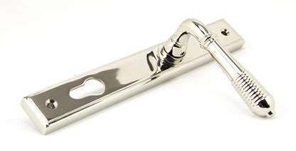 Reeded Slimline Lever Espag. Lock Set by From The Anvil