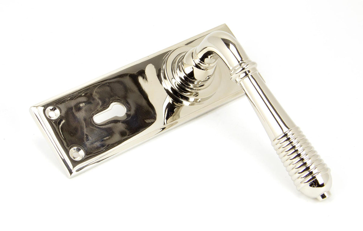 Reeded Lever Lock Set by From The Anvil