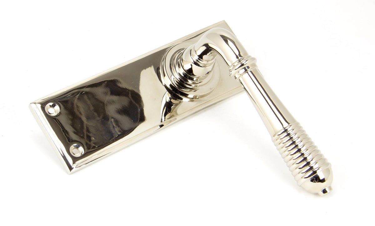 Reeded Lever Latch Set by From The Anvil