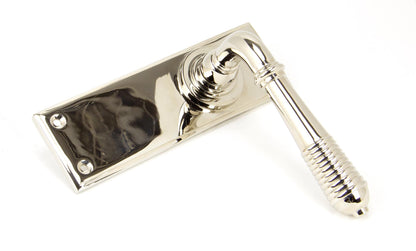 Reeded Lever Latch Set by From The Anvil