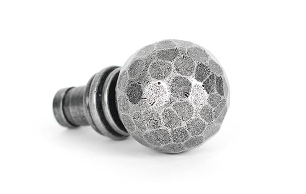 From The Anvil, Hammered Ball Curtain Finial (pair), Curtain Fittings, Finials