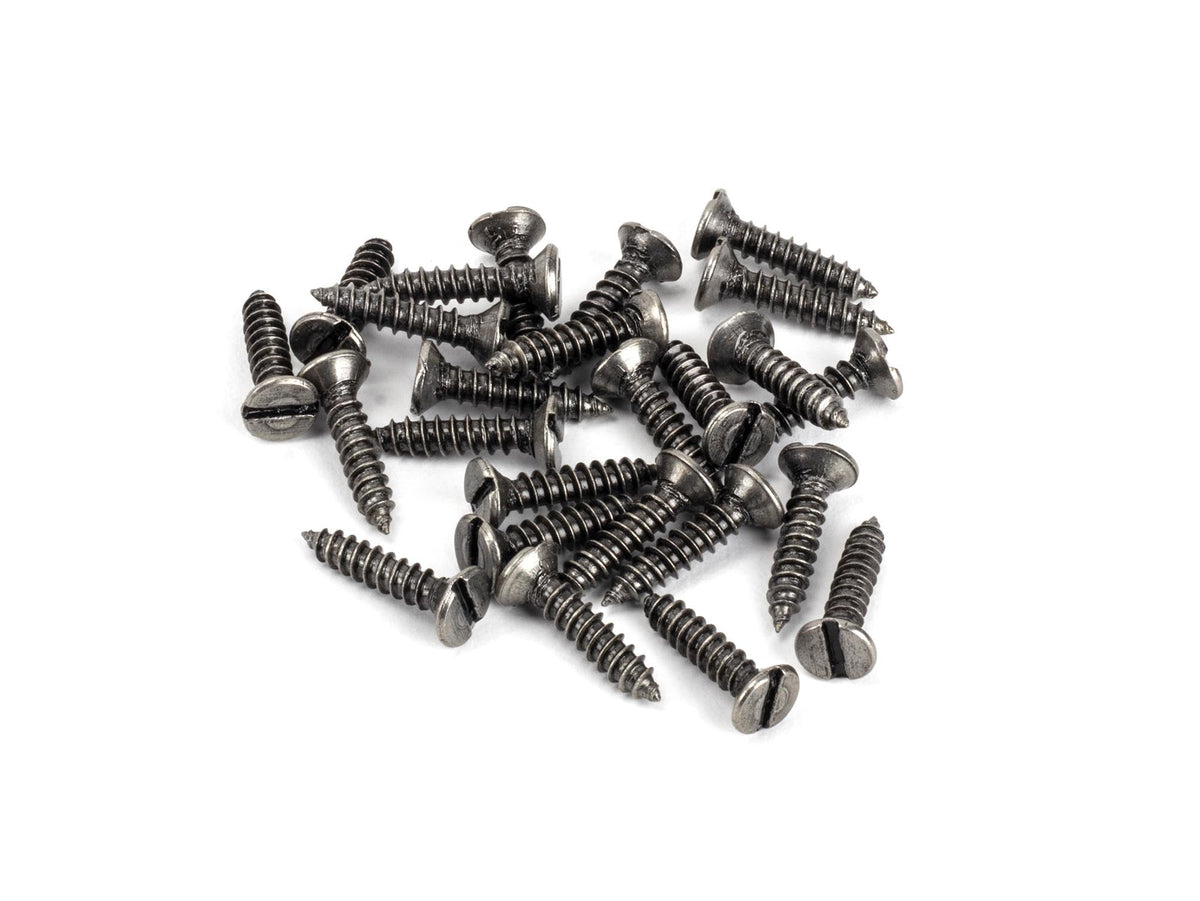 From The Anvil's Pewter Patina Countersunk Screws (25)