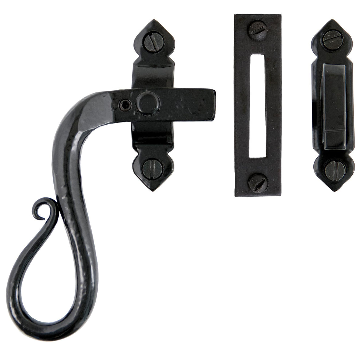 Locking Shepherds Crook Fastener by From The Anvil