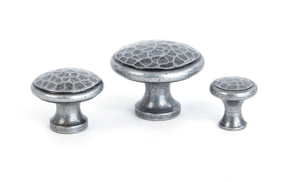 Hammered Cabinet Knob by From The Anvil