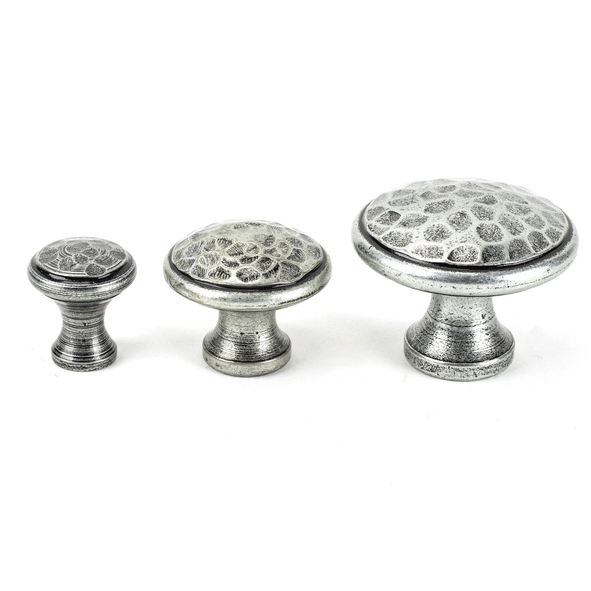 Hammered Cabinet Knob by From The Anvil