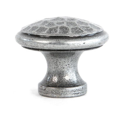 Hammered Cabinet Knob by From The Anvil