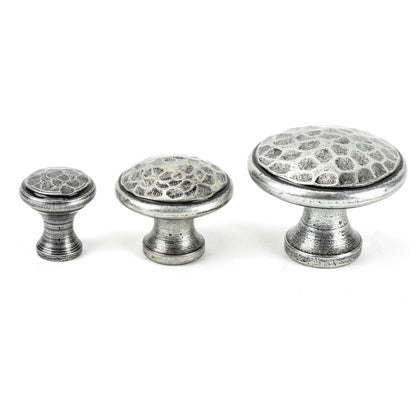 Hammered Cabinet Knob by From The Anvil