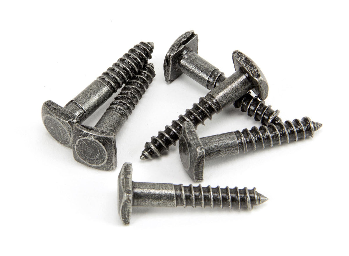 From The Anvil's Pewter Patina Lagg Bolt for Cottage Latch (6)