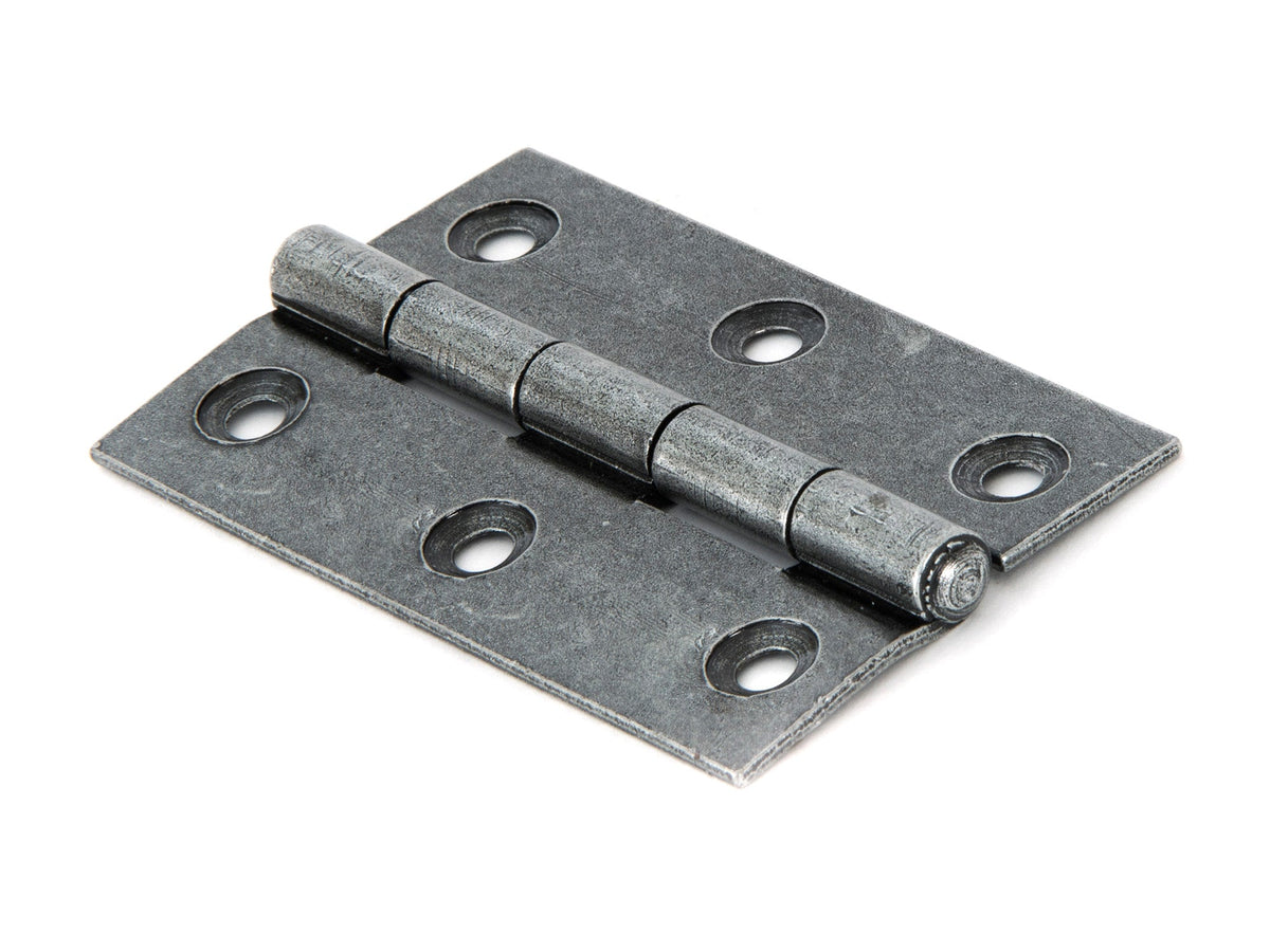 From The Anvil's Pewter Patina Butt Hinge - Large (pair)
