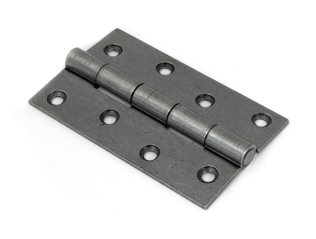From The Anvil's Pewter Patina Butt Hinge - Large (pair)