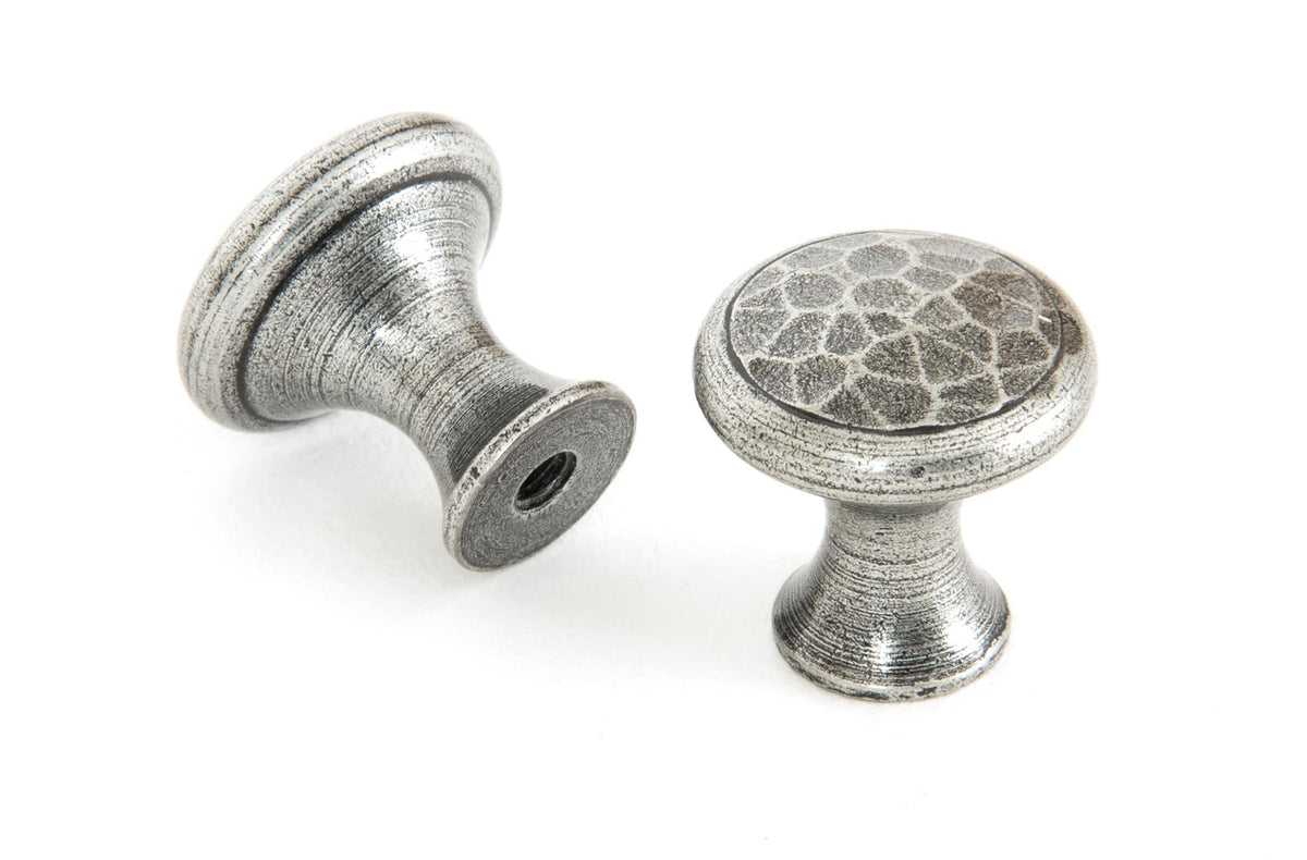 Hammered Cabinet Knob by From The Anvil