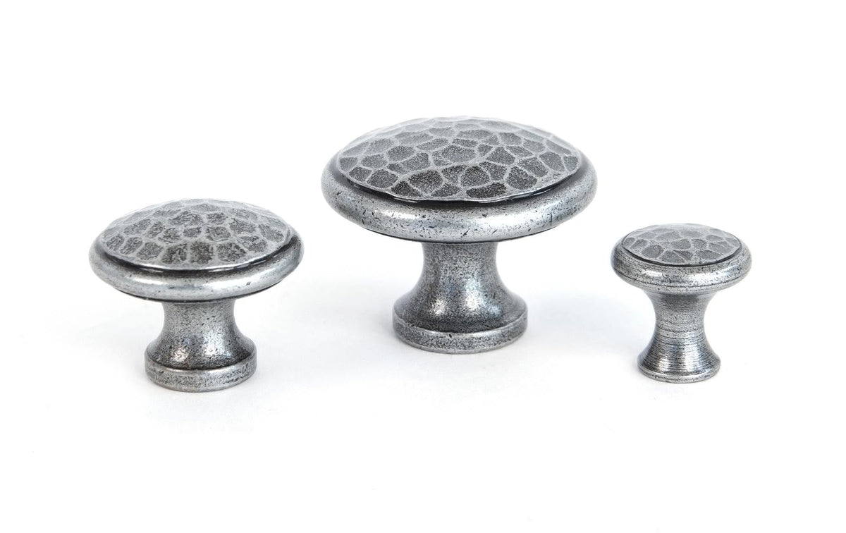 Hammered Cabinet Knob by From The Anvil