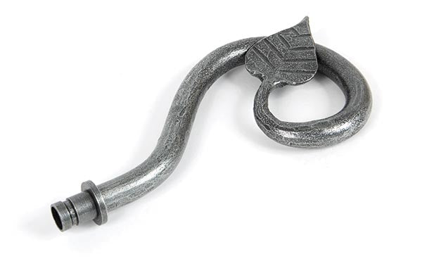 From The Anvil, Leaf Curtain Finial (pair), Curtain Fittings, Finials