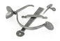 From The Anvil's Pewter Patina Bean Thumblatch