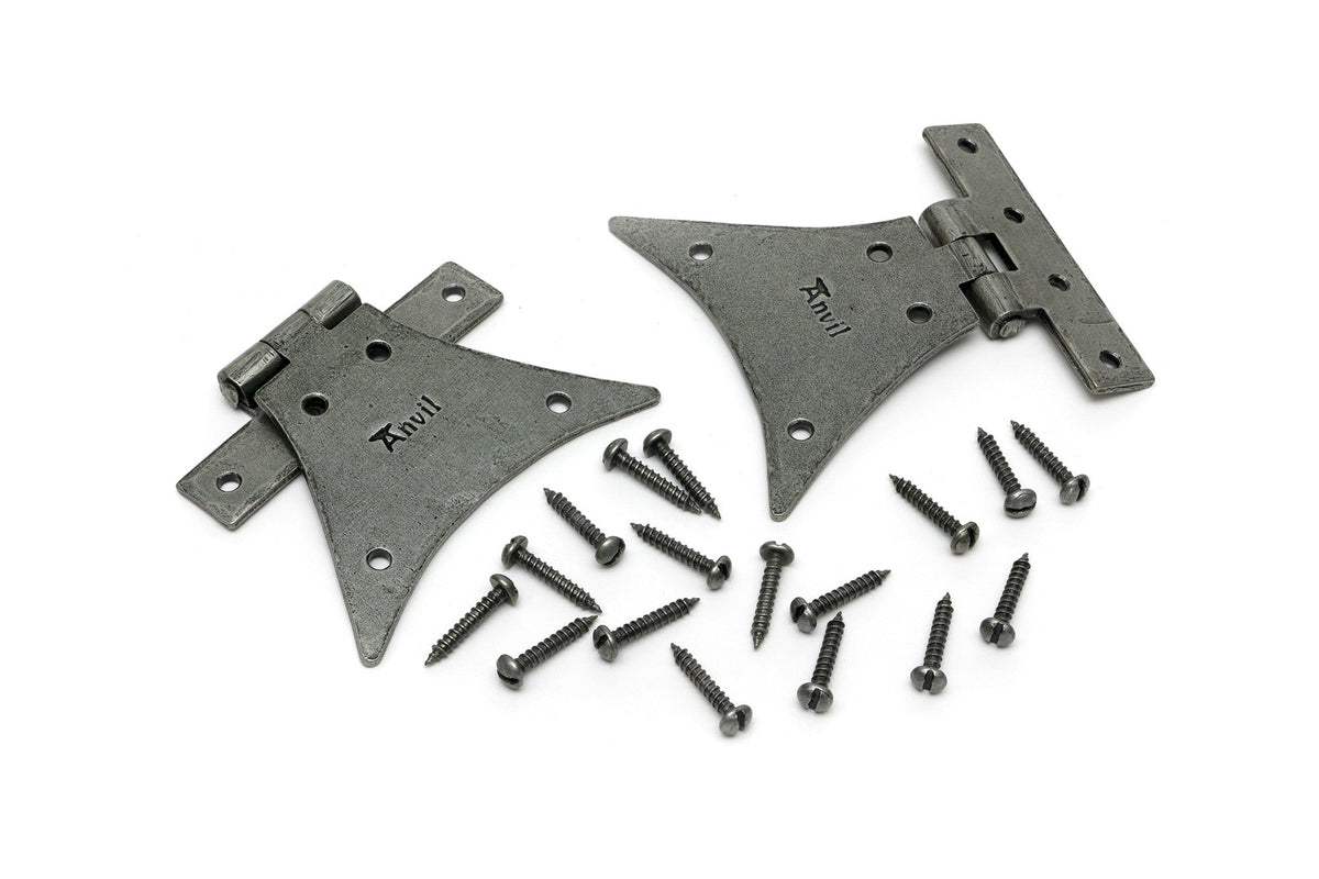 Half Butterfly Hinge (pair) by From The Anvil