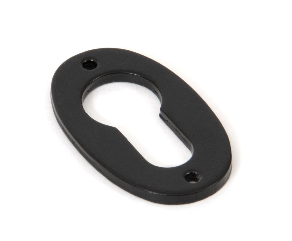 From The Anvil's Black Oval Euro Escutcheon