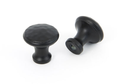 Hammered Cabinet Knob by From The Anvil