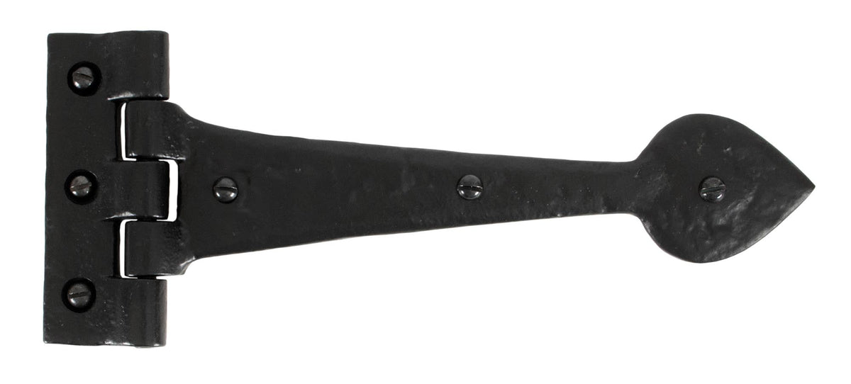 From The Anvil's Black Black Cast T Hinge (pair)