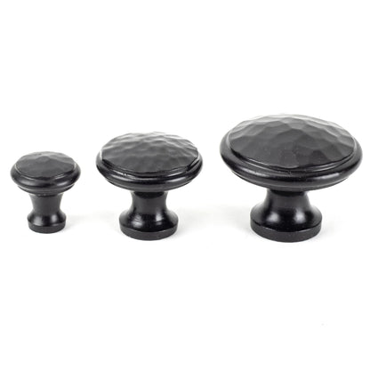 Hammered Cabinet Knob by From The Anvil