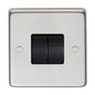 From The Anvil's Satin Stainless Steel 10 Amp Switched Socket