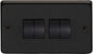 From The Anvil's Matt Black 10 Amp Switched Socket