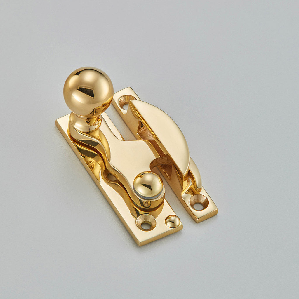 Croft - Claw Fastener with Small Ball Knob - Lockable 3466L by Croft Ironmongery