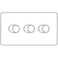 Georgian Polished Brass Switches & Sockets, G - 3G Multi Location Primary Dimmer by Heritage Brass By M-Marcus