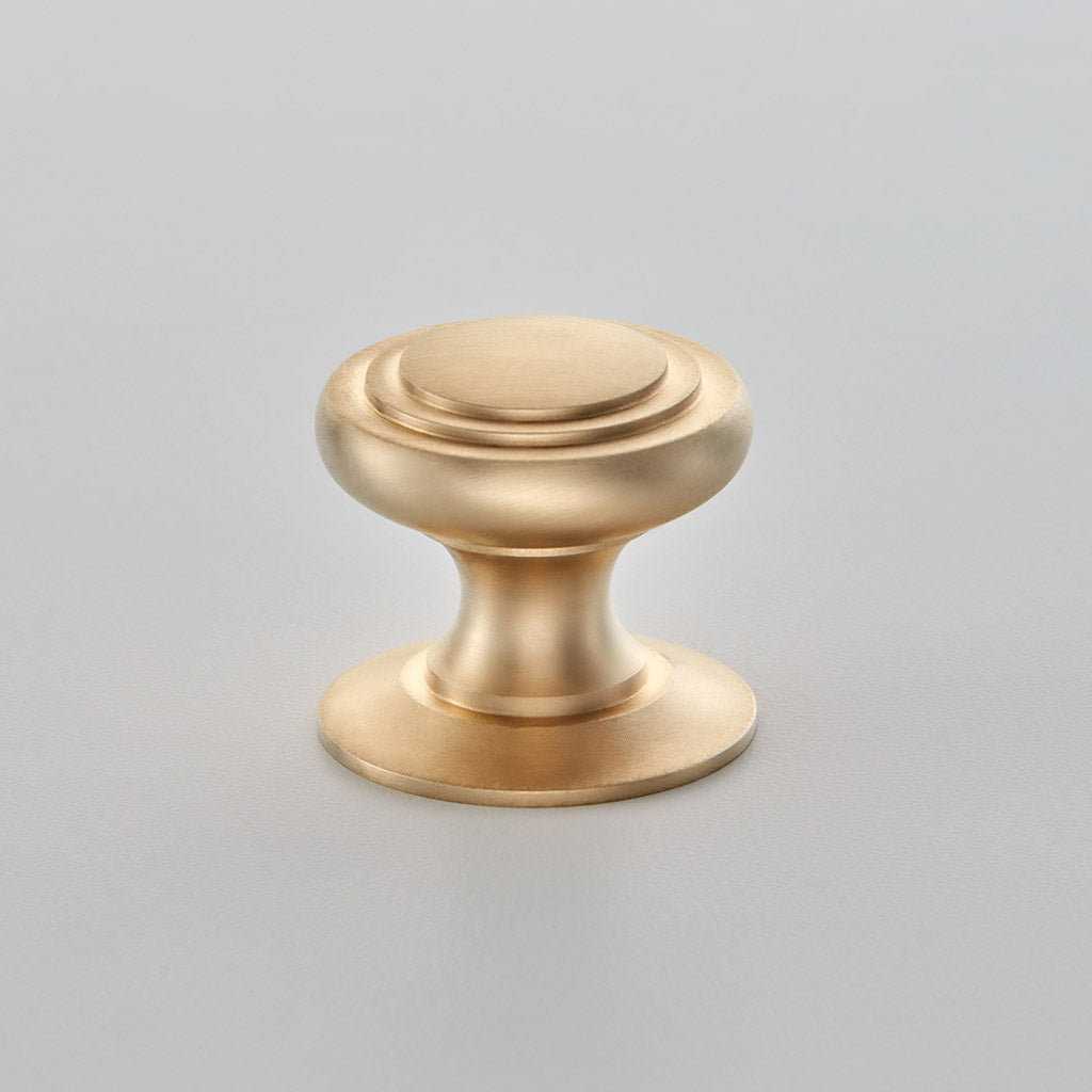 Croft - Stepped Cushion Cabinet Knob 4104 by Croft Ironmongery