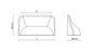 Croft - Hudson Cabinet Pull 4124B by Croft Ironmongery