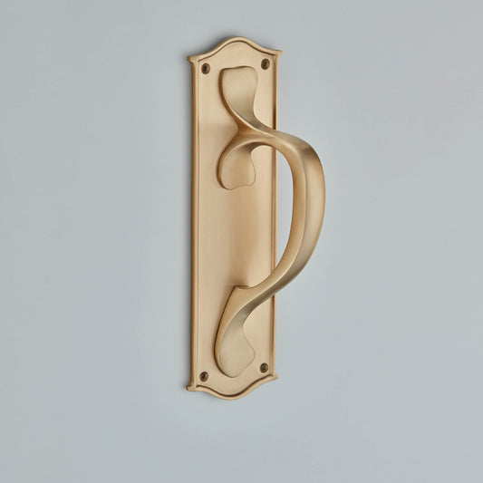 Croft - Pull Handles on Plates (Handed) 4130 by Croft Ironmongery