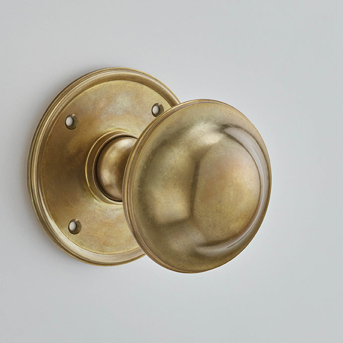 Croft - Plain Round Mortice Knobs 4175M by Croft Ironmongery