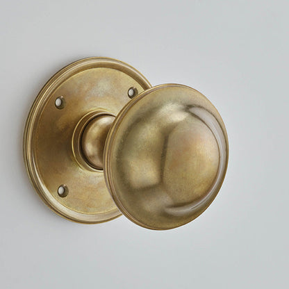 Croft - Plain Round Mortice Knobs 4175M by Croft Ironmongery