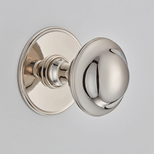 Croft - Plain Round Centre Door Knob 4175 by Croft Ironmongery