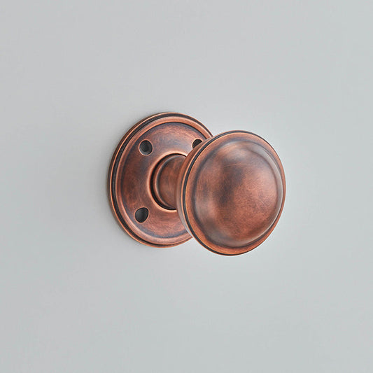 Croft - Plain Round Mortice Knobs 4195 by Croft Ironmongery
