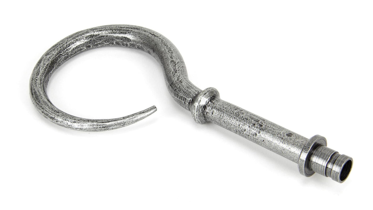Hook Curtain Finial (pair) by From The Anvil